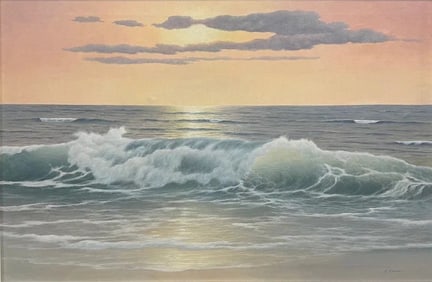Carl Kenzler, Oil on canvas.