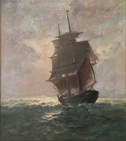 Frank Vining Smith, Oil on canvas.