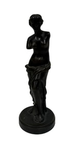Antique Austrian Venus De Milo Bronze Sculpture (Signed).