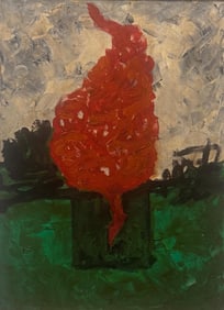 Theodoros Stamos, Oil on canvas.