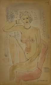 Henri Matisse, Ink and gouache on paper.