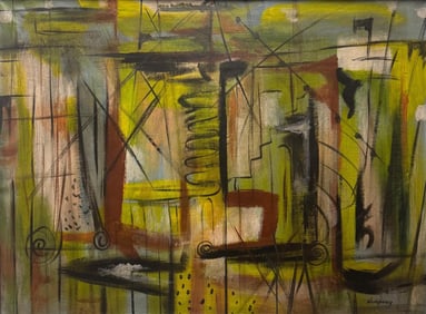 Richard Dempsey, Oil on canvas.