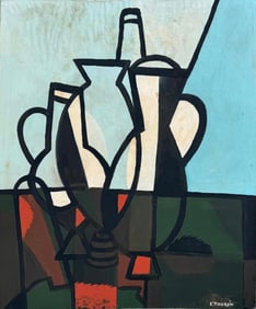 Esaias Thorén, Oil on canvas panel.