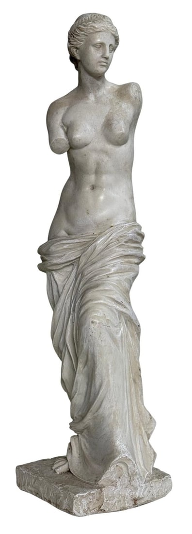 Antique, Venus de Milo Aphrodite of Melos Greek Marble Statue. 1920s. (1 of 5)