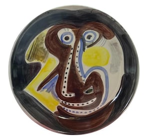 Pablo Picasso, Visage no. 197 (Madoura, Edition Picasso, no. 197, 144 / 150).