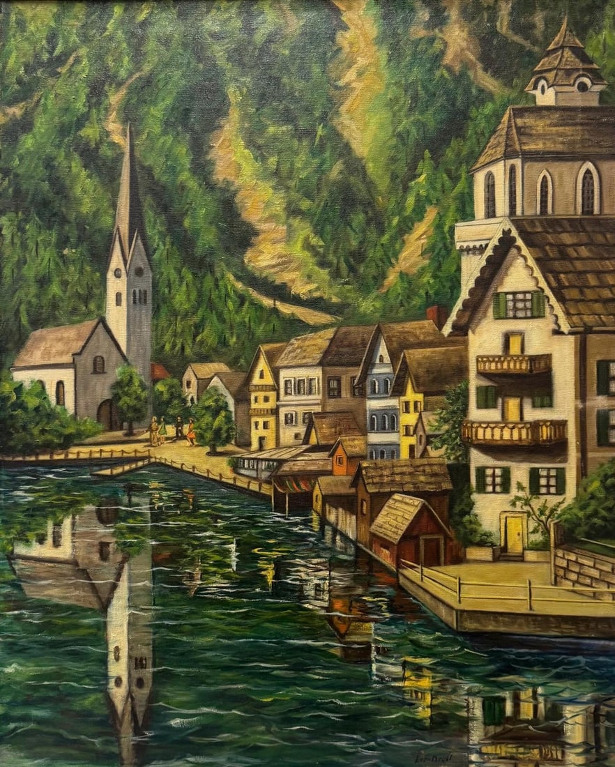 Leon Kroll, Oil on canvas. (1 of 4)