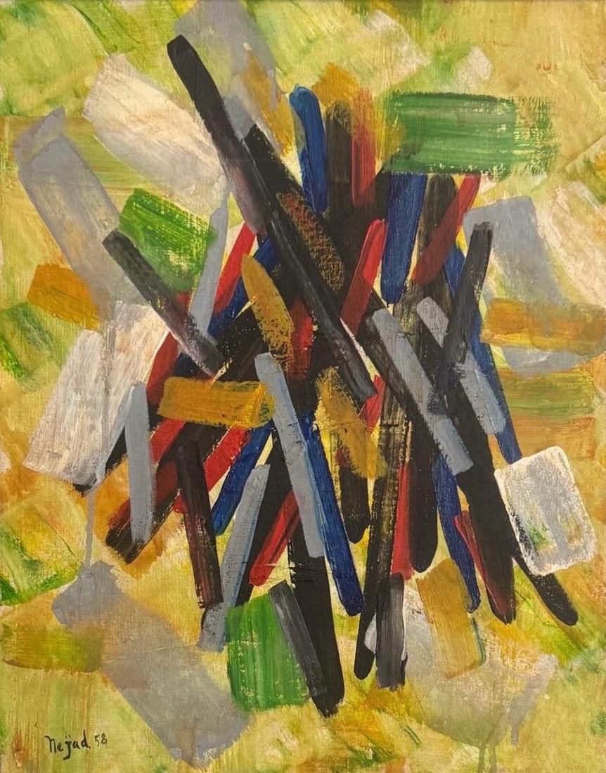 Nejad Melih Devrim, Oil on canvas panel. (1 of 5)