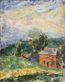 Michel Kikoïne, Oil on canvas.