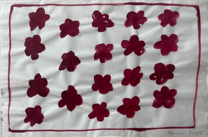 Joan Hernandez Pijuan, Gouache on paper.