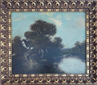 Jules Dupré, Oil on canvas.