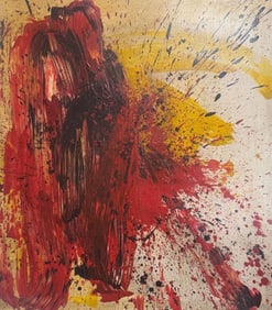 Edvins Strautmanis, Acrylic on canvas.