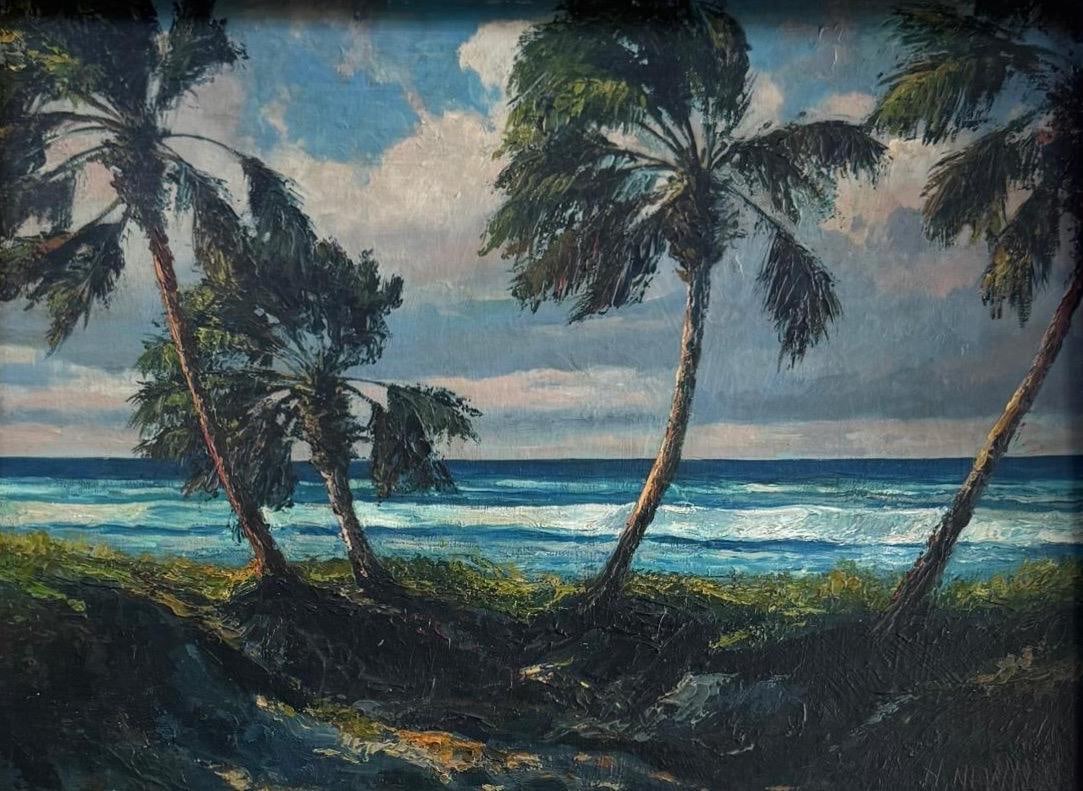 Harold Newton, Oil on canvas board. (1 of 8)