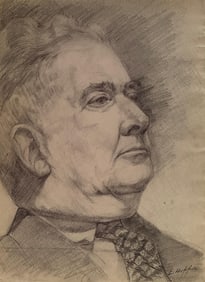 Edward Hopper, Pencil on paper.