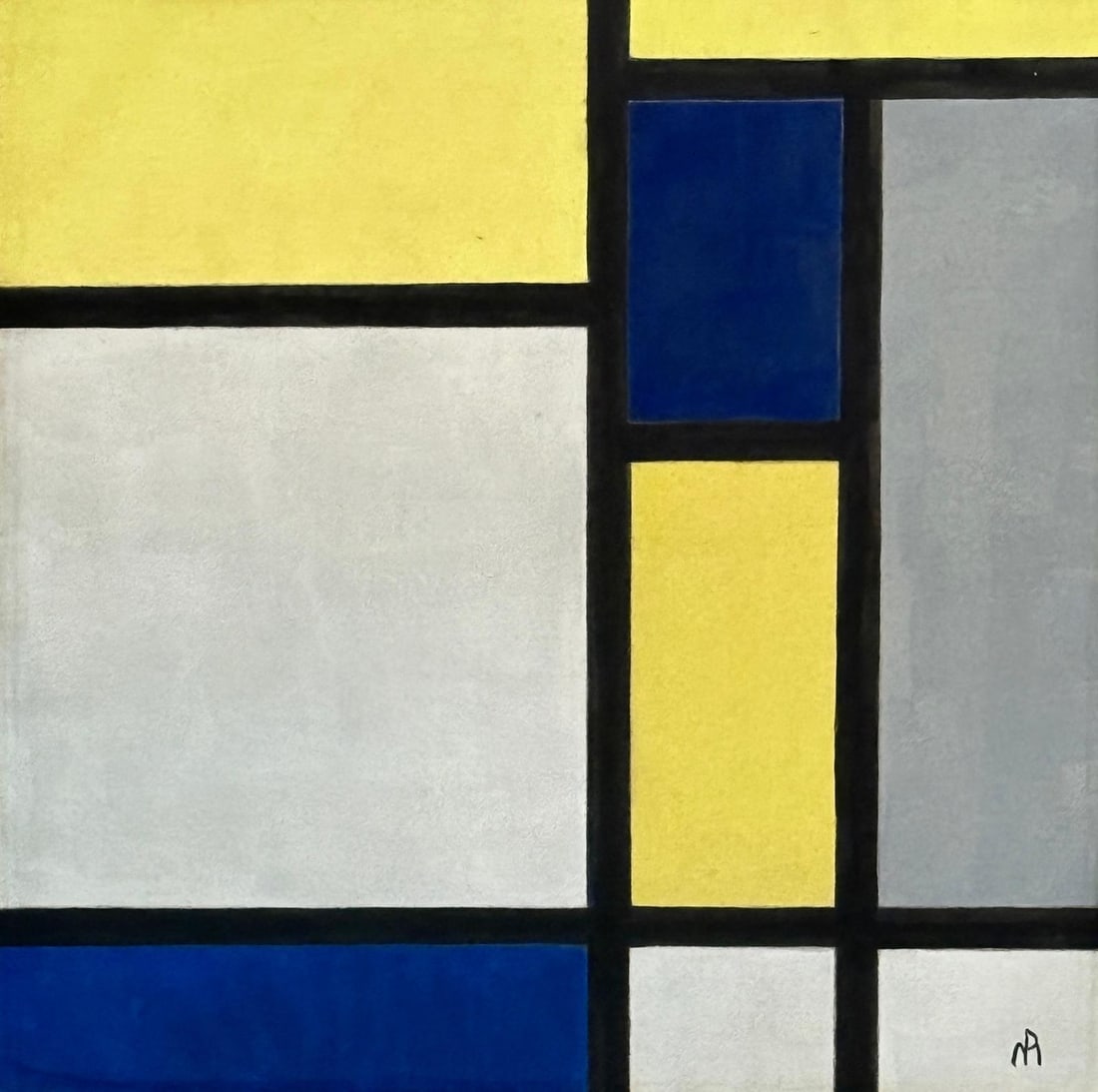 Piet Mondrian, Gouache and pencil on paper. (1 of 3)