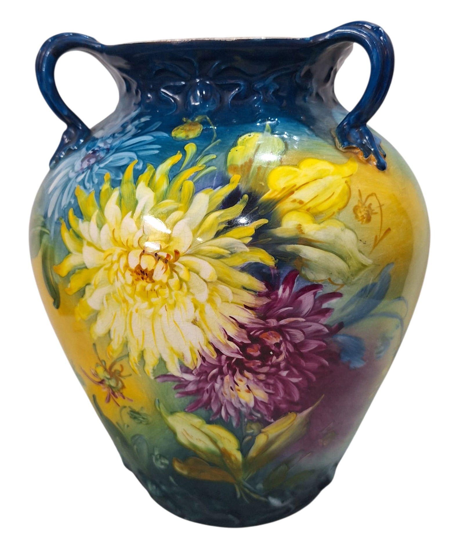 19th-century Royal Bonn vase. (1 of 5)