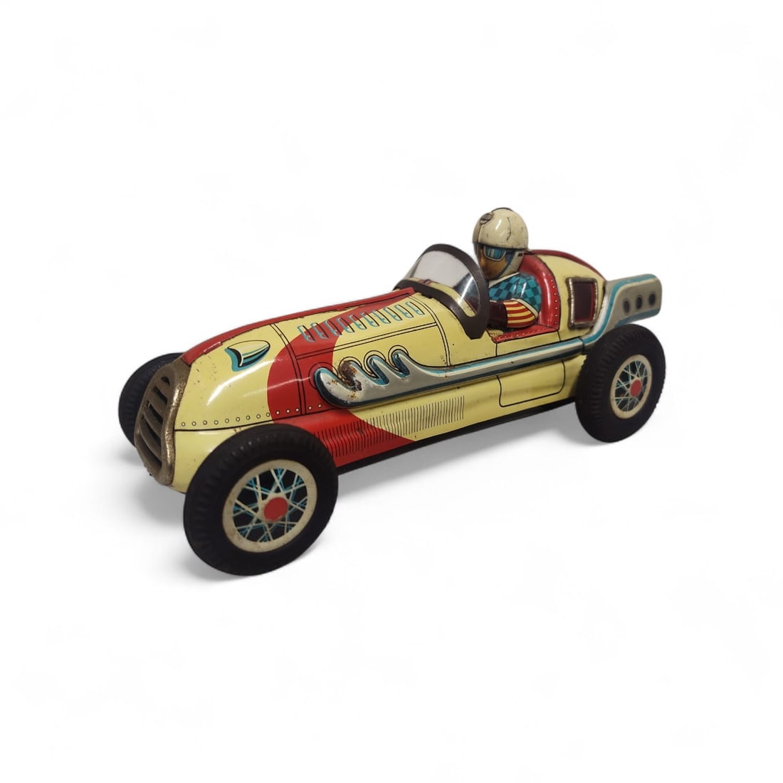 Vintage 1950's Tin Friction Sanei (AAA), Japan #32 Toy. (1 of 7)