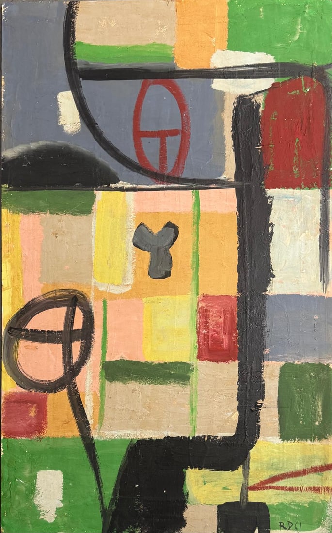 Richard Diebenkorn, Oil on panel. (1 of 3)