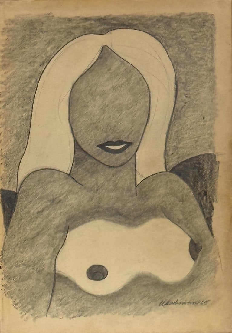 Tom Wesselmann, Pencil on paper. (1 of 3)
