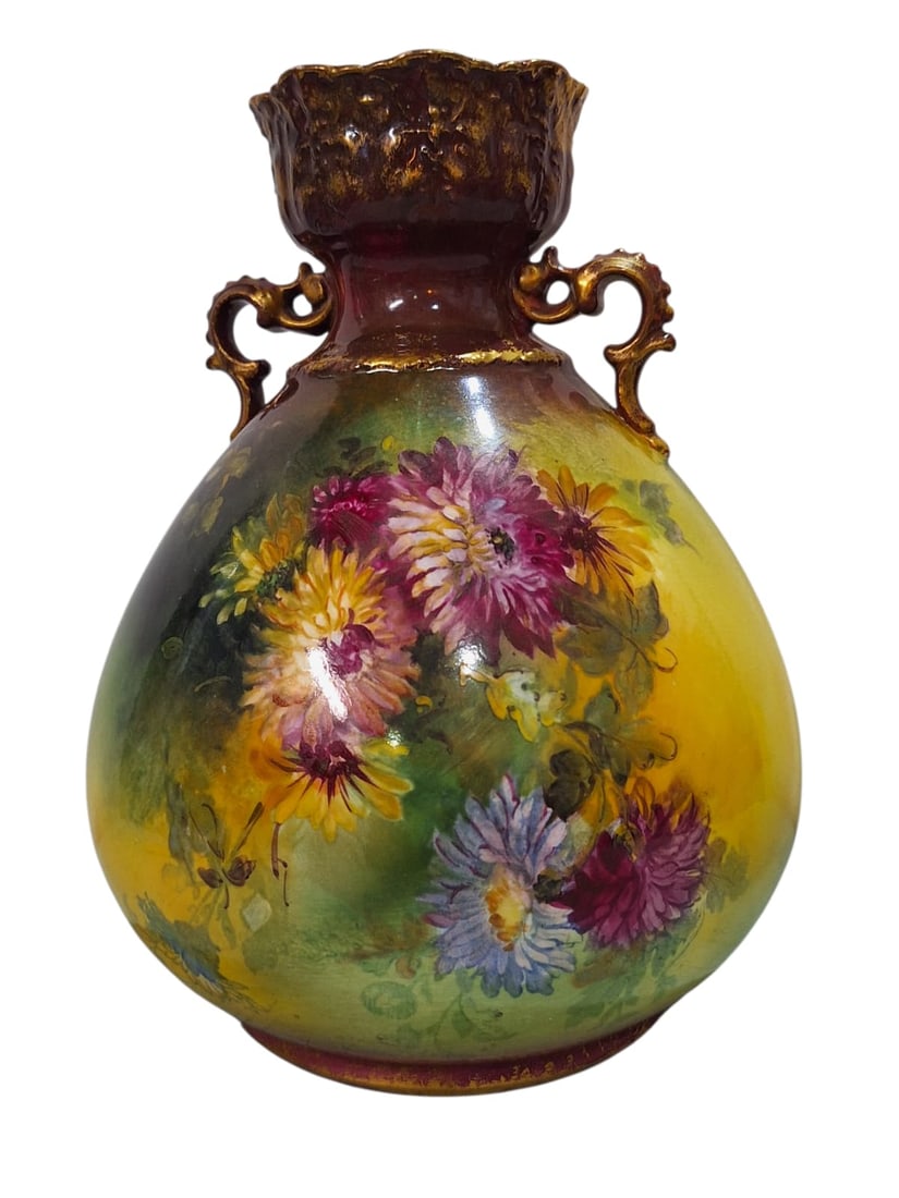 Antique Royal Bonn vase from the 19th century. (1 of 6)