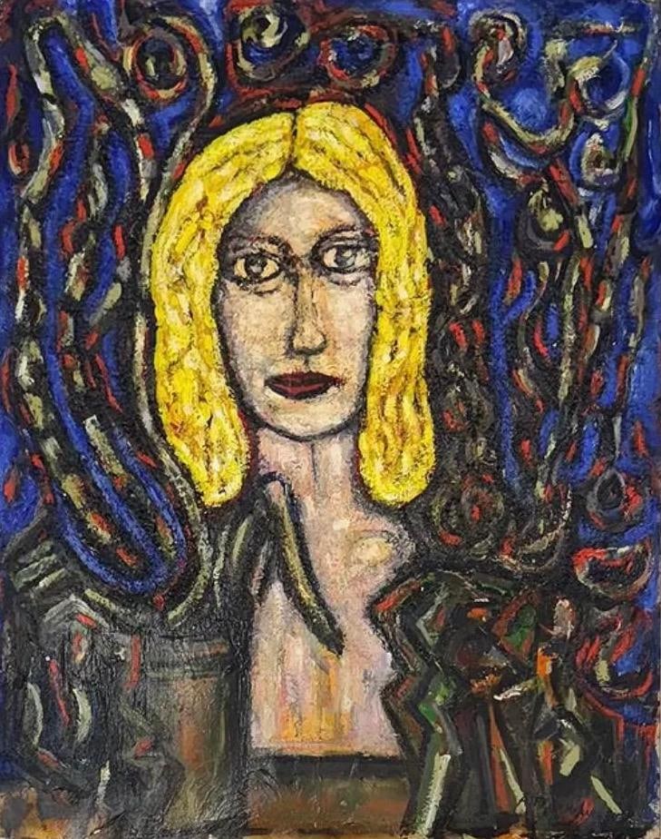 Alfred Gwynne Morang, Oil on cardboard. (1 of 4)
