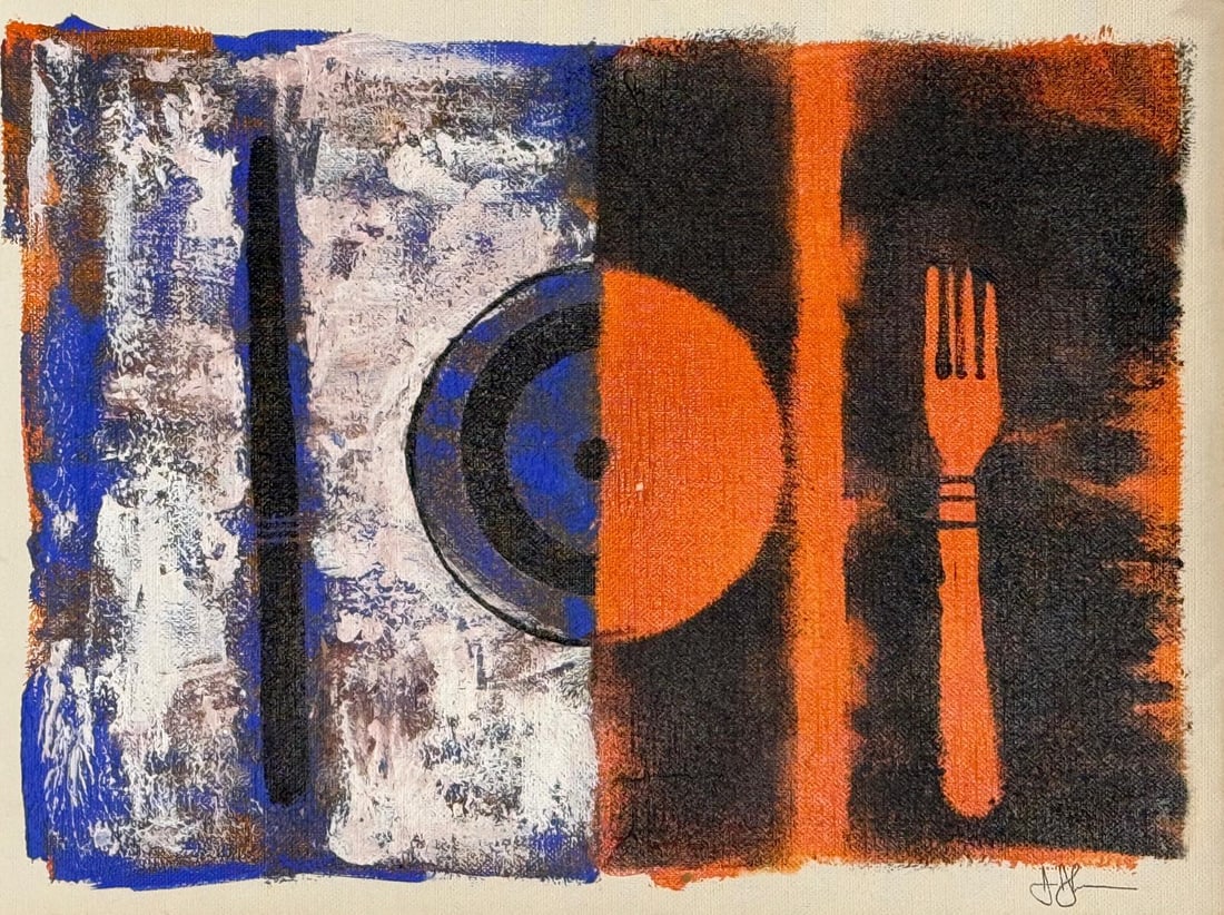 Jasper Johns, Oil on cardboard.: Jasper Johns (American, born 1930) Title: Untitled (Study for in memory of my feelings,), Medium: Oil on cardboard, Size: 16 h x 12 w in, Date: ca. 1967. This lot is accompanied by a COA (Certificate 