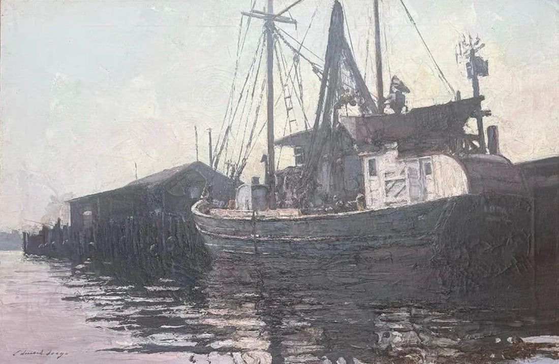 Edward Brian Seago, Oil on canvas. (1 of 4)