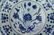 Large Ming Blue&White Floral Porcelain Plate XuanD - 2