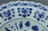 Large Ming Blue&White Floral Porcelain Plate XuanD - 3