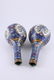 Pair of Qing Famille Rose Vase Qianlong Mark - 5