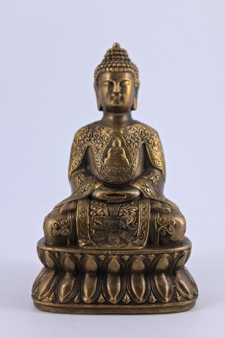 Bronze Buddha Figure Ming Dynasty (1 of 7)