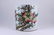 Qing Famille Rose Peach Porcelain Brush Pot - 2
