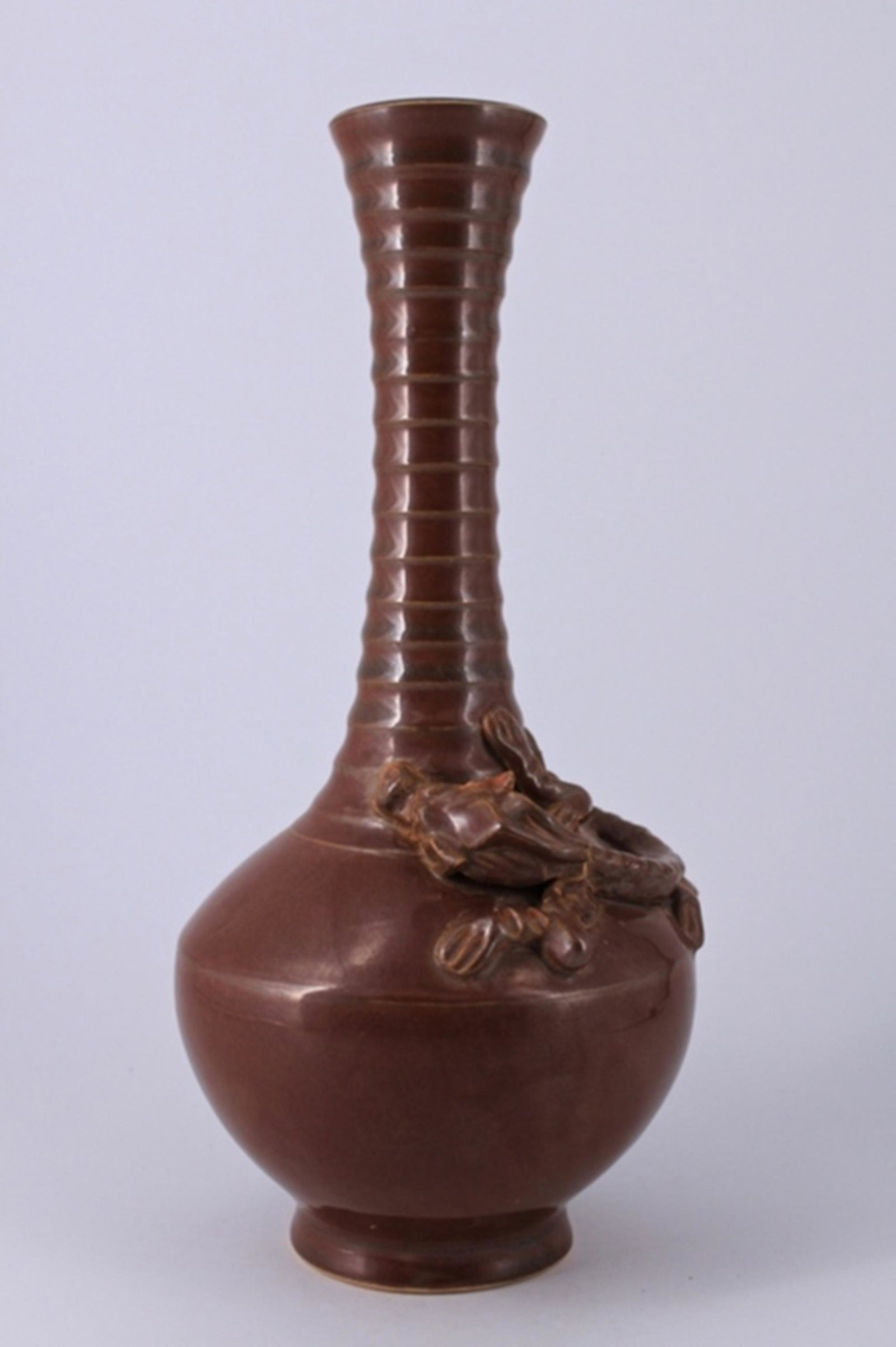 Song SingYao Porcelain Vase: Song SingYao Porcelain Vase 12 3/4 h x 2 1/4"