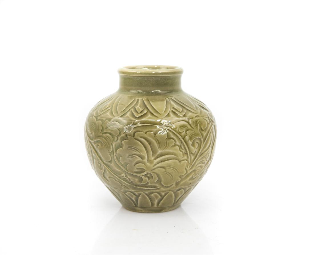 A Chinese Celadon Porcelain Jar (1 of 5)