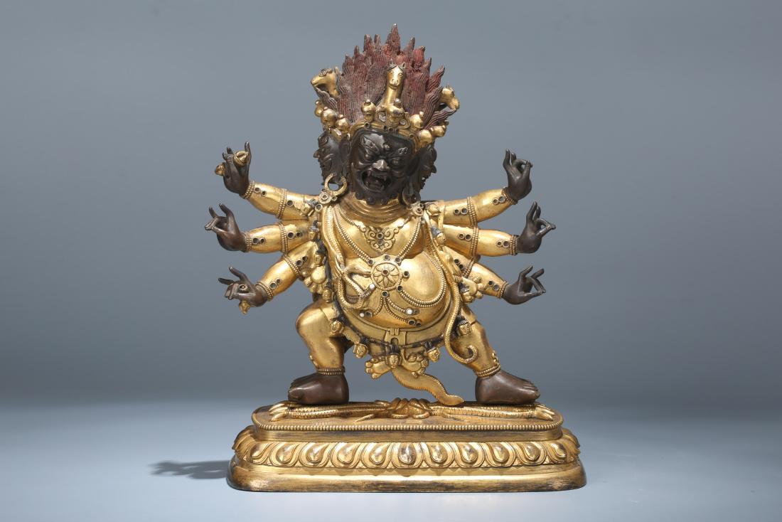 A Chinese Gilt Bronze Buddha (1 of 15)