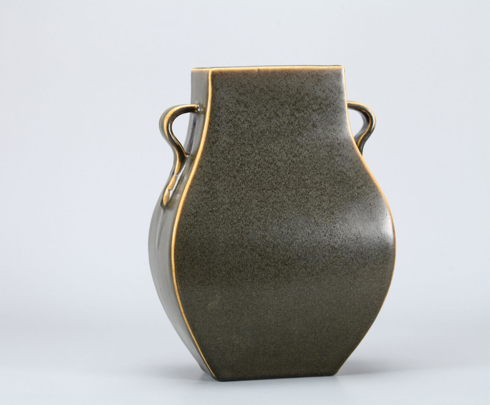 A Chinese Tea-Dust Glazed Porcelain Vase (1 of 6)