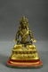 A Chinese Bronze Gilding Buddha Statue - 3