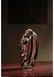 A Chinese Carved Bamboo Statue of Bodhidharma