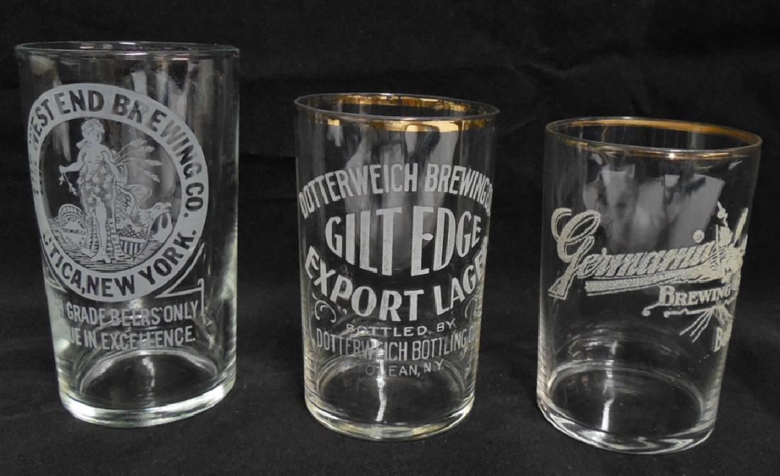 Lot of 3 Beer Sampling Glasses (1 of 1)