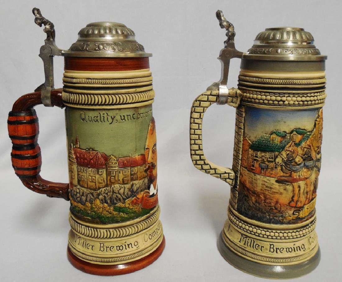 Lot of 2 Beer Steins (1 of 5)