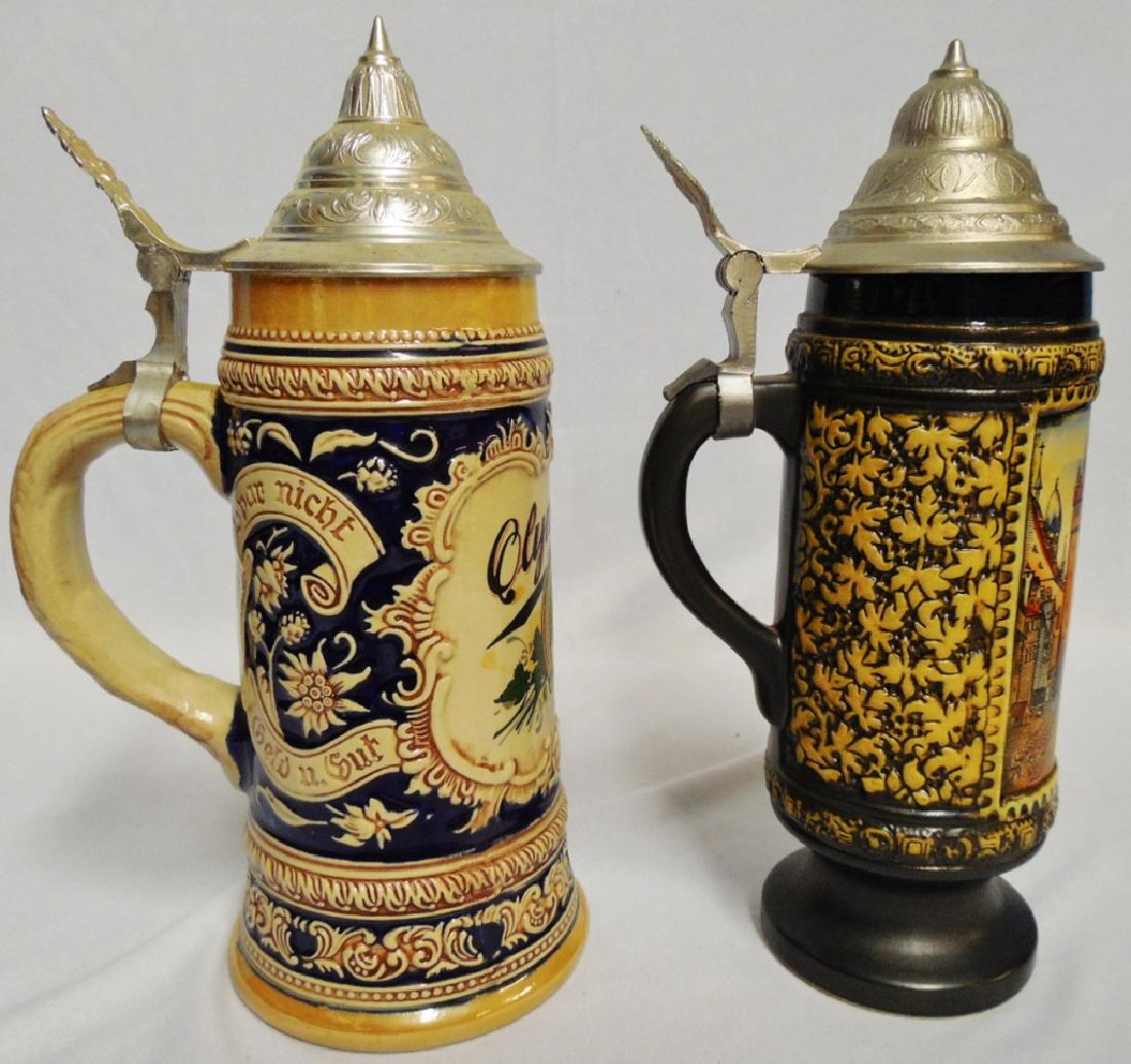 Lot of 2 Beer Steins (1 of 5)