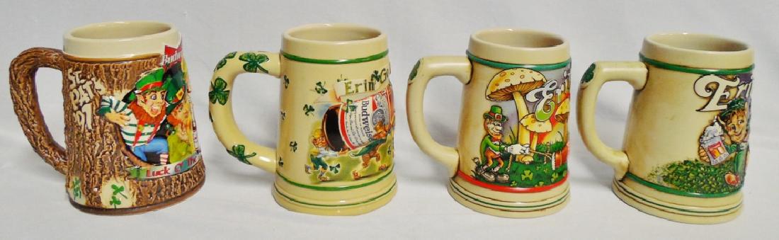 Lot of 4 Budweiser Mugs St. Patrick's Day/Irish (1 of 2)