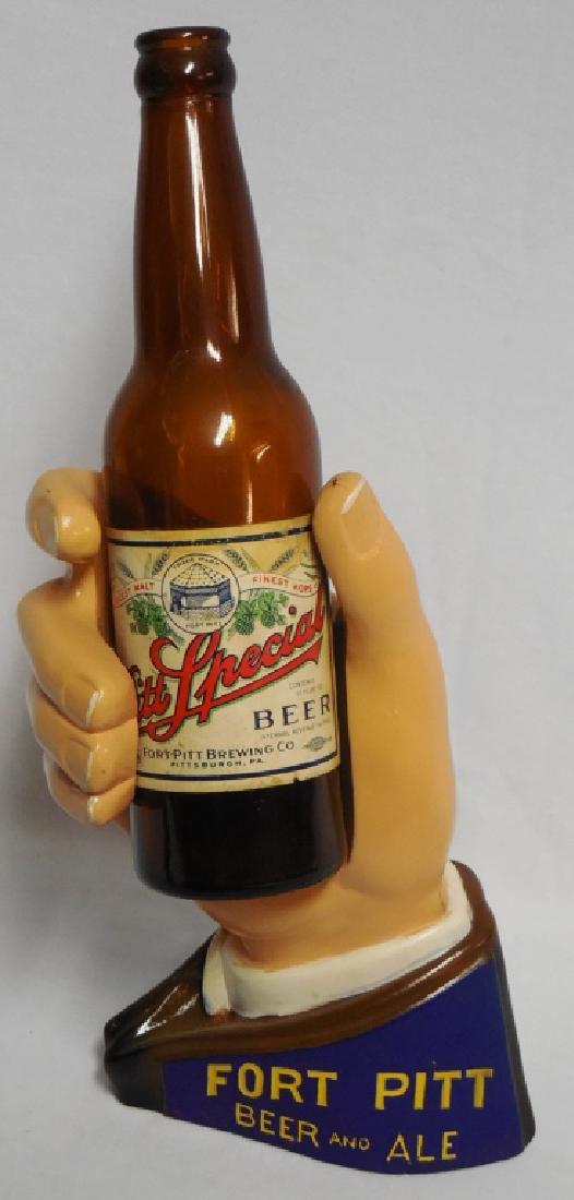 "Fort Pitt Beer and Ale" Hand Beer Bottle Holder (1 of 1)