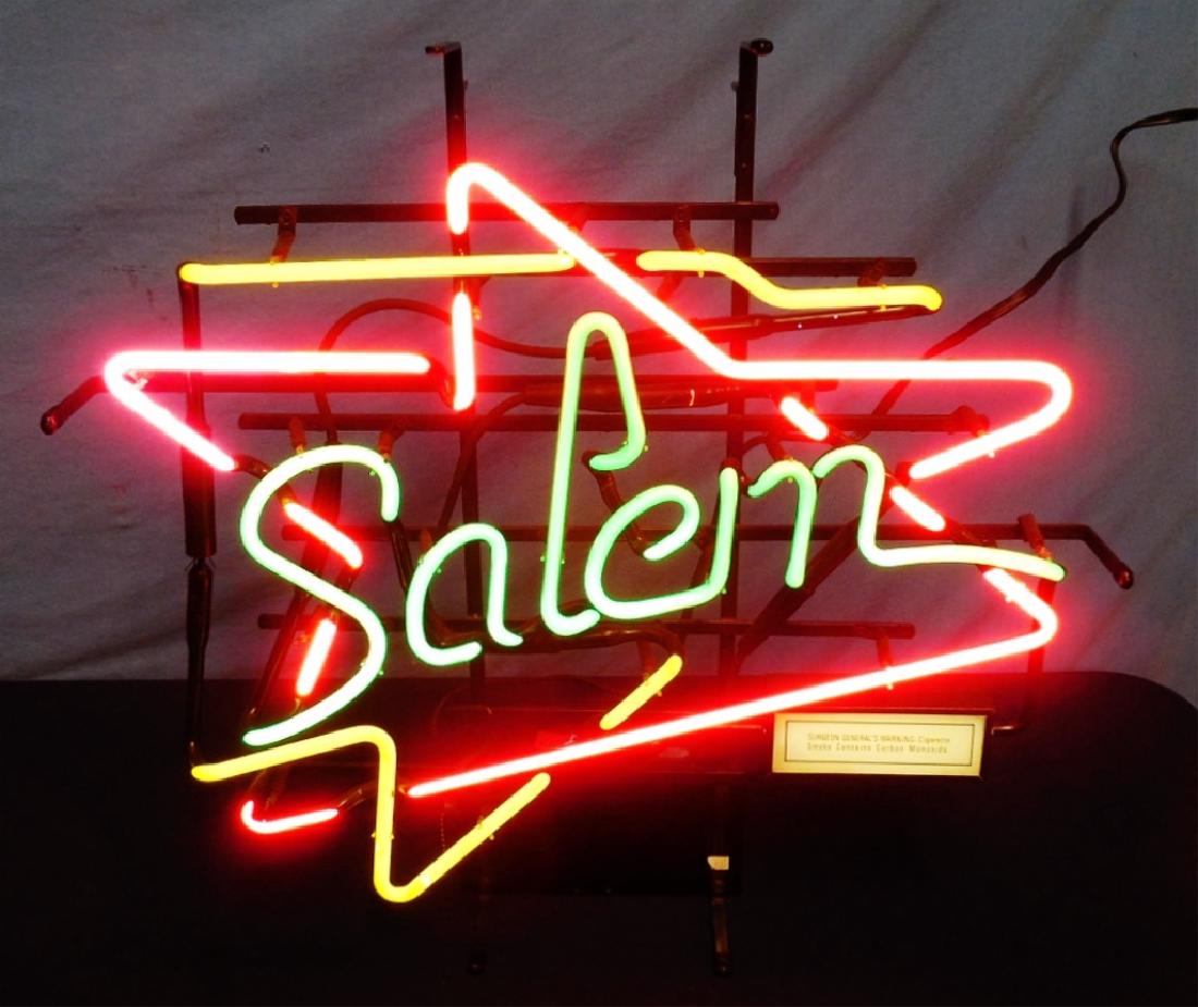 Electric Neon Sign Salem Cigarettes (1 of 1)