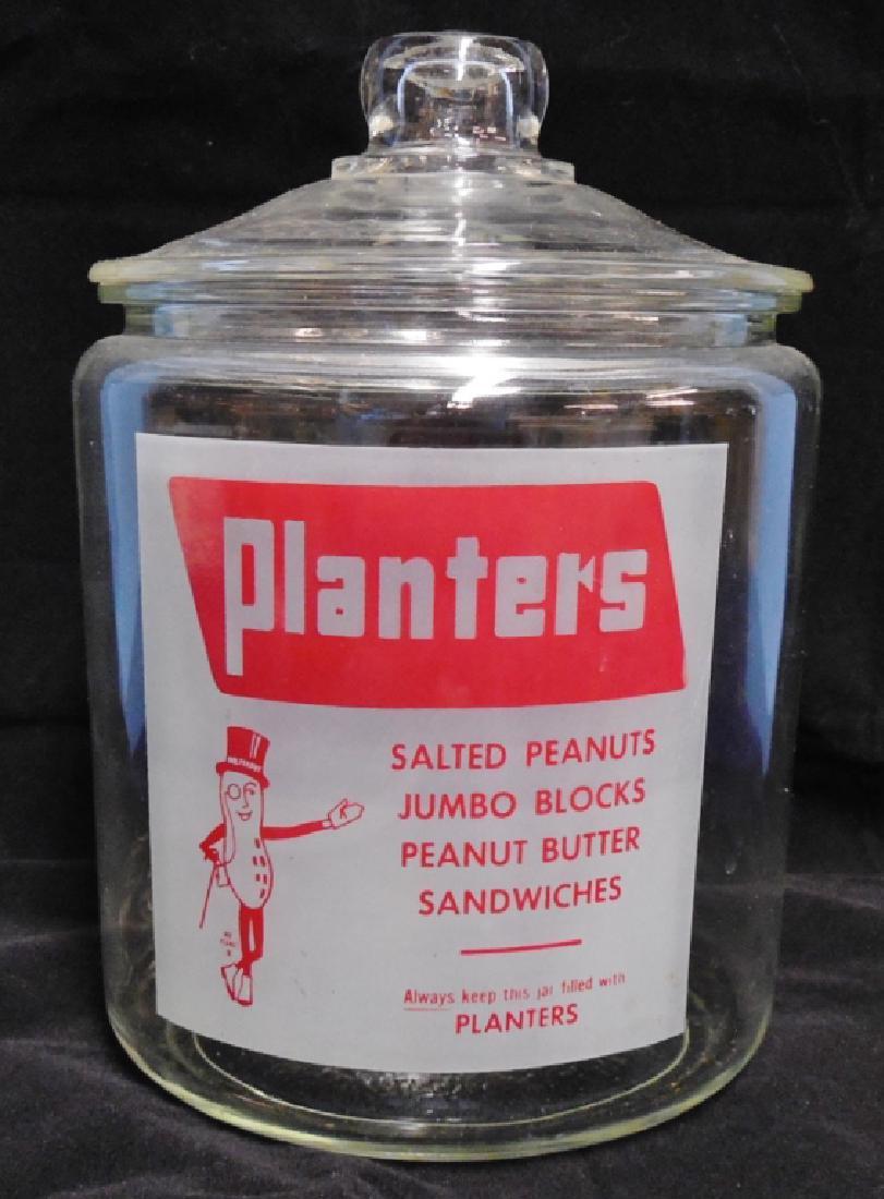 Planters Peanut Countertop Glass Jar with Lid (1 of 1)