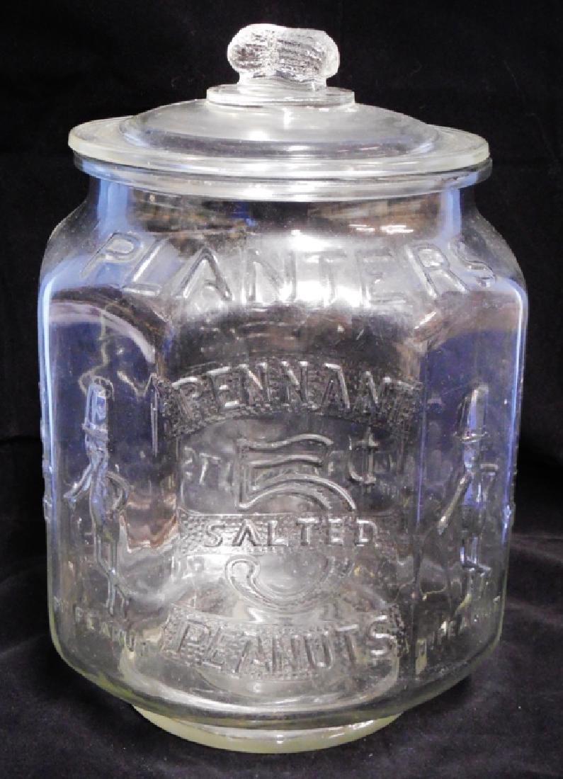 Planters Peanut Countertop Glass Jar with Lid (1 of 4)