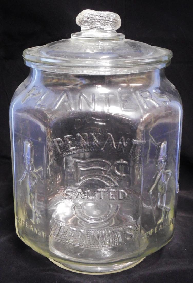 Planters Peanut Countertop Glass Jar with Lid (1 of 5)