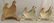 Lot of 3 Cast Iron Quail Pieces - 2