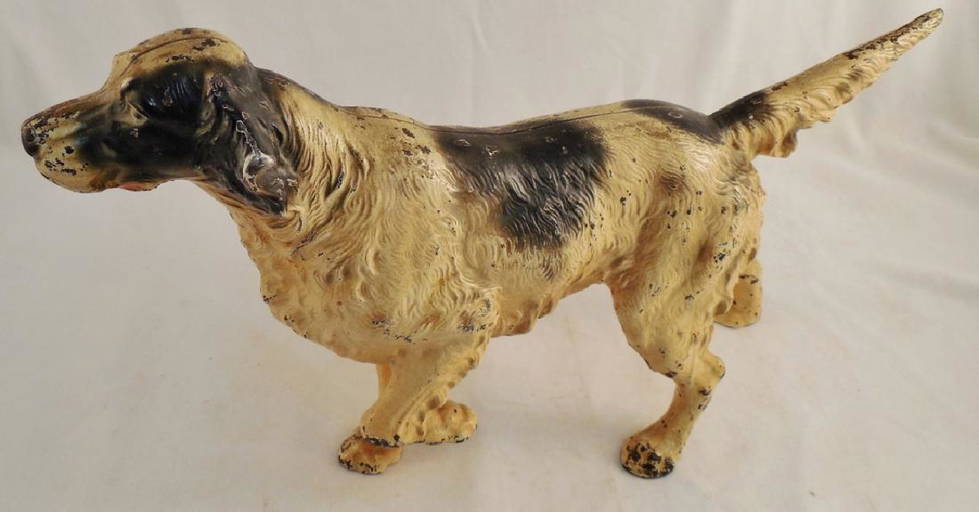 Cast Iron Dog Doorstop Irish Setter