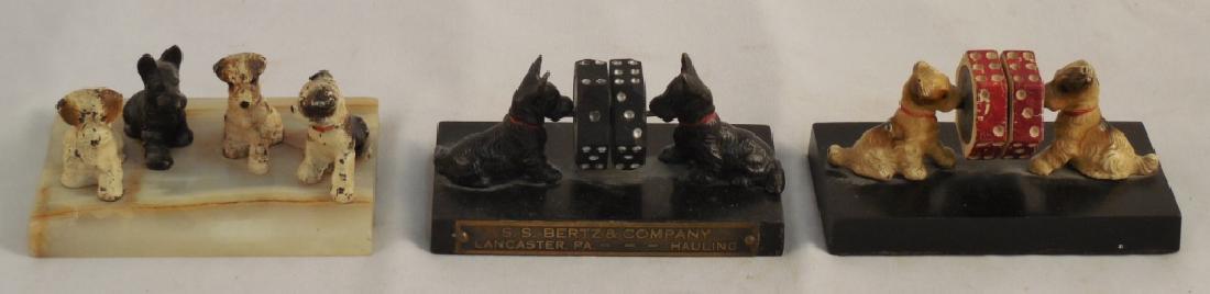 Lot of 3 Dog Paper Weights (1 of 4)