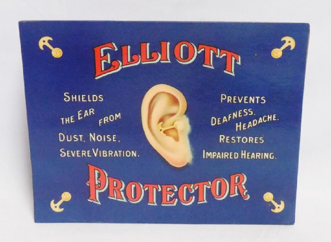 "Elliot Protector" "Crystaloid" Advertisement: measures 9 1/2" L x 7 1/2" H